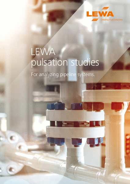 LEWA pulsation studies (EN)
