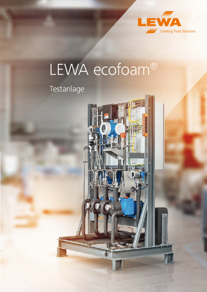 LEWA ecofoam Testsystem (DE)