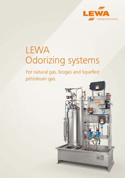 LEWA odorizing systems (EN)