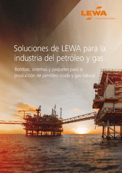 Soluciones de LEWA para la industria del petróleo y gas (ES)